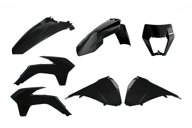 Fairing Kit Polisport Restyle Enduro svart KTM EXC / EXC-F