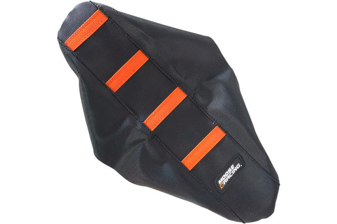 Sätenöverdrag Ribbad Moose Racing KTM SX 50 svart / orange