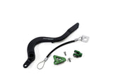Brake Pedal aluminium Moose Racing KXF 250 green