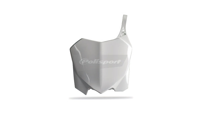 Nummerplåt fram Polisport CRF 09-12 vit