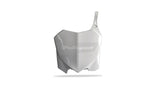Number Plate front Polisport CRF 09-12 white