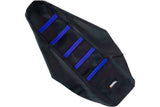 Seat Cover ribbed Moose Racing YZF 250 / 450 black / blue 2006-2009