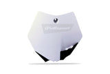 Number Plate front Polisport KTM 65 SX 09-13 white