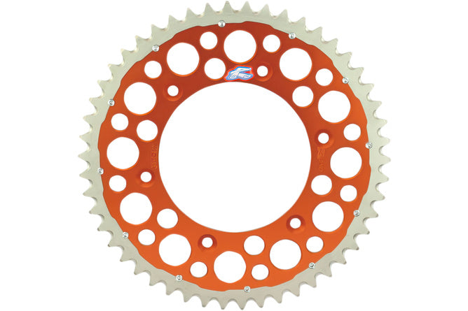 Bakhjulstjänst Renthal 520 Z.48 Twinring orange KTM / Husqvarna
