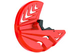 Brake Disc Guard + Fork Shoe Protectors Polisport orange KTM / Husqvarna