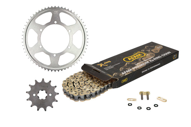 Chain Kit AFAM XS-Ring 13x60 Aprilia RS125 efter 2011 / Tuono 125 efter 2017