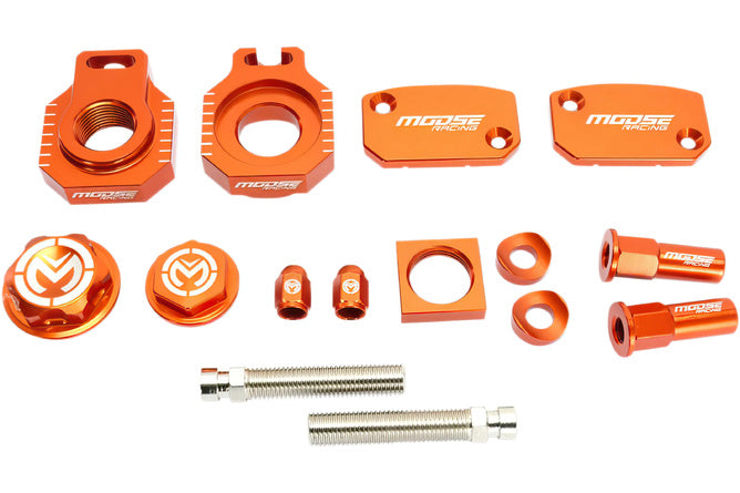 Custom Kit / Bling Kit CNC Moose Racing KTM SX / EXC 250 orange