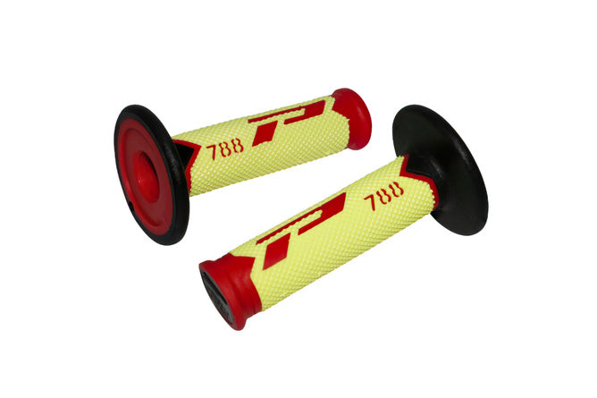 Grips ProGrip 788 trippel densitet röd/neon gul/svart