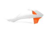 Side Panels front Polisport orange / white KTM SX 65