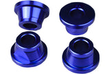 Spacer Bushings triple clamp Rubber Killer Scar KXF 250 / 450 blue
