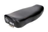 Seat black with logo Simson