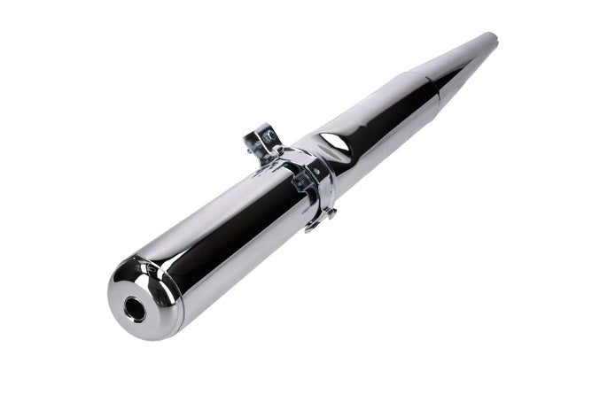 Avgassystem krom 28mm Simson