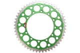 Rear Sprocket Renthal 520 Z.51 Twinring green Kawasaki KX / KXF
