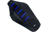 Seat Cover ribbed Moose Racing YZ 125 / 250 black / blue