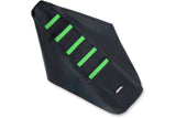 Seat Cover ribbed Moose Racing KXF 250 black / green