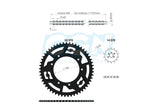 Chain Kit aluminium Neochrome 14x53 - 420 Doppler Derbi Senda X-treme
