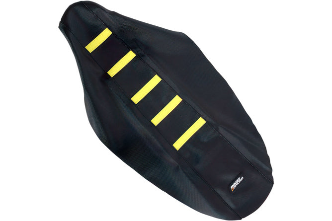 Sitskydd ribbad Moose Racing RM-Z 250 svart / gul