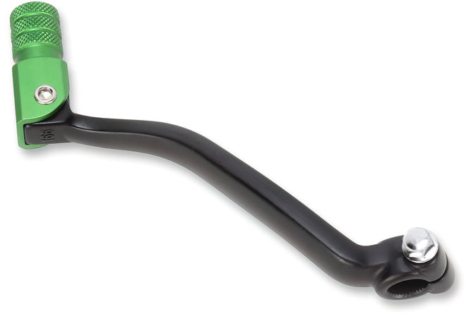 Växelpedal / Spak aluminium smidd Moose Racing KXF 250 grön 2009-2020