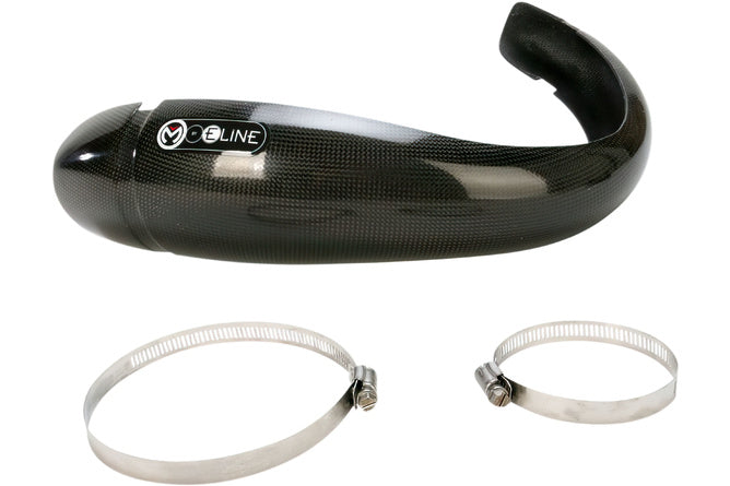 Avgassystemsskydd i kolfiber 2-takt Moose Racing SX / EXC 125