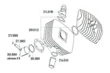 Piston Polini Series 6000 48mm (D) Sachs mopeds