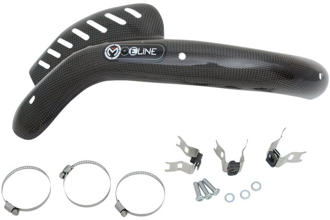 Avgaspipsskydd i kolfiber Moose Racing 350 KTM