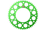 Rear Sprocket Renthal 520 Z.48 Ultra Light self-cleaning green Kawasaki KX / KXF