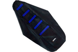 Seat Cover ribbed Moose Racing YZ 85 black / blue