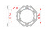 Rear Sprocket Afam steel 49 teeth Yamaha YZ / YZF