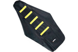 Seat Cover ribbed Moose Racing RM 125 / 250 black / yellow