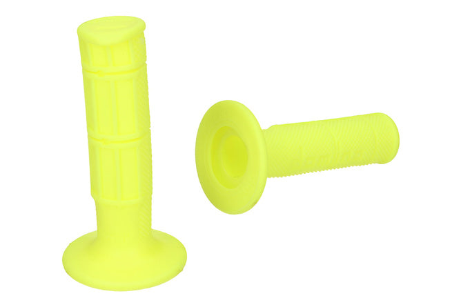 Grips Domino 1150 Off-Road halv-vaffel neongul