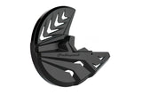 Brake Disc Guard + Fork Shoe Protectors Polisport black Honda CRF 450 / 250