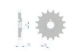 Front Sprocket Afam self-cleaning 428 / 12 teeth TC / SX 85