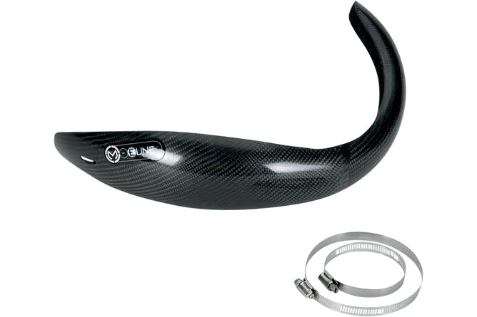 Avgasrörsskydd kolfiber 2-takt Moose Racing FMF SX / EXC 125