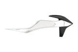 Side Panels front Polisport black / transparent KTM SX / SX-F