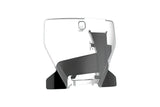 Number Plate front Polisport transparent / black Husqvarna TC / FC