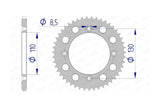 Rear Sprocket Afam aluminium 420 / 56 teeth CR 80 / 85