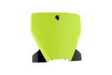 Number Plate front Polisport neon yellow / black Husqvarna TC / FC