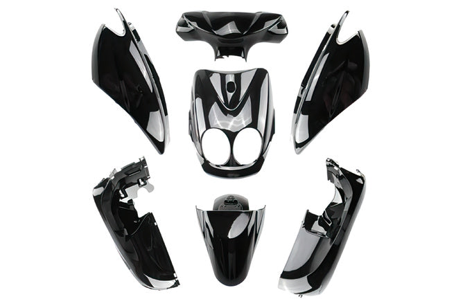 Karosskit 7 st. svart Yamaha Neos efter 2011