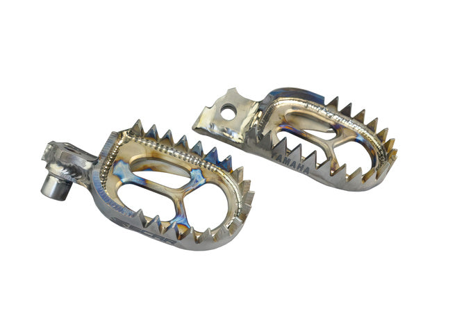Footpegs Scar Titanium anti-mudding YZ / YZF / KX
