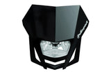Headlight Polisport LMX H4 black
