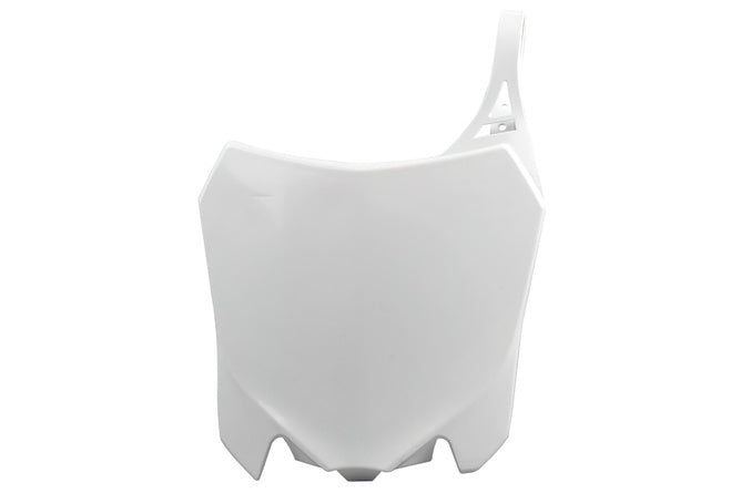 Nummerplåt fram Polisport CRF 450 13- vit