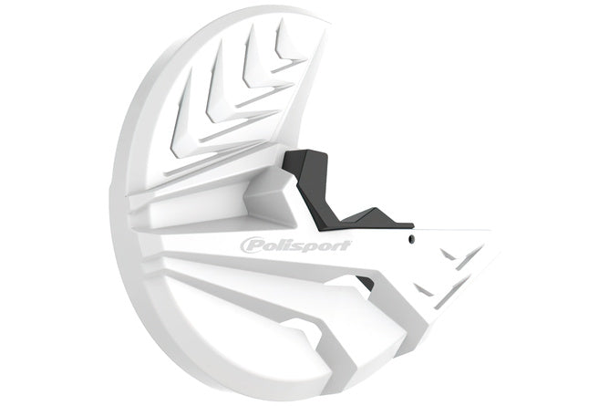 Bromsskivskydd Polisport vit / svart