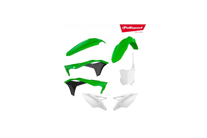 Fairing Kit Polisport original färg (2019) Kawasaki KX250F