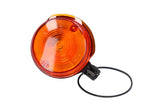 Indicator front 80mm orange w/ black cap Simson