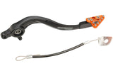 Brake Pedal aluminium Moose Racing KTM SX / SX-F / EXC orange