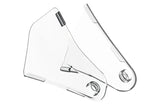 Protective Covers f. side panel decals transparent Kawasaki KXF 450