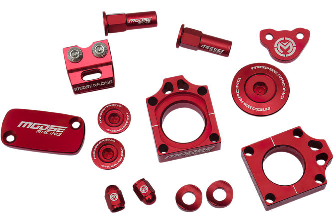 Custom Kit / Bling Kit CNC Moose Racing Honda CRF 250 / 450 röd
