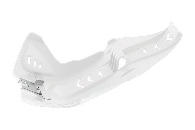 Skid Plate Polisport Fortress PHD med länkarskydd vit KTM / Husqvarna 250 / 350