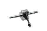 Crankshaft MBK 51 w/o woodruff key left thread (breaker)
