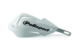 Handguards Polisport Touquet white